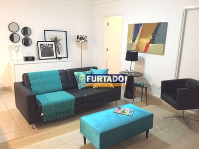 Apartamento com 1 dormitório para alugar, 70 m² - Jardim - Santo André/SP