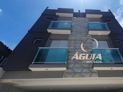 Apartamento com 2 dormitórios à venda, 53 m² por R$ 390.000,00 - Utinga - Santo André/SP