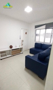 Apartamento com 2 dormitórios à venda, 58 m² por R$ 280.000,00 - Canto do Forte - Praia Gr