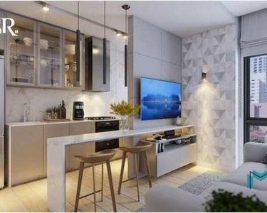 Apartamento com 2 dormitórios à venda, 59 m² por R