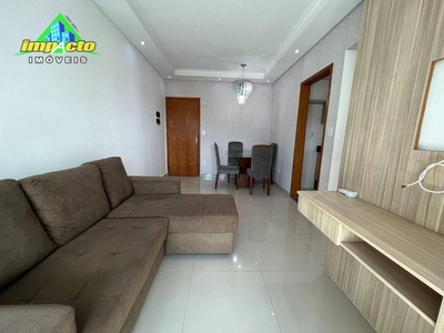 Apartamento com 2 dormitórios à venda, 65 m² por R$ 340.000,00 - Vila Guilhermina - Praia