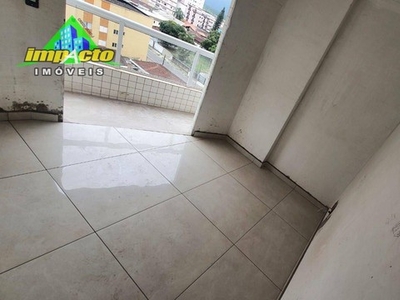 Apartamento com 2 dormitórios à venda, 74 m² por R$ 390.000,00 - Caiçara - Praia Grande/SP