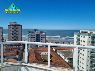 Apartamento com 2 dormitórios à venda, 75 m² por R$ 400.000,00 - Caiçara - Praia Grande/SP