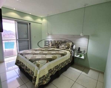 Apartamento com 2 dormitórios à venda, 78 m² por R$ 593.000,00 - Vila Guilhermina - Praia