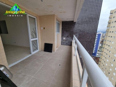 Apartamento com 2 dormitórios à venda, 84 m² por R$ 420.000,00 - Aviação - Praia Grande/SP