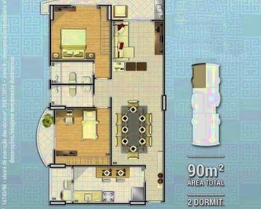 Apartamento com 2 dormitórios à venda, 87 m² por R$ 568.000,00 - Canto do Forte - Praia Gr