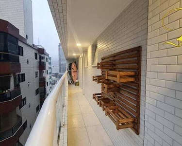 Apartamento com 2 dormitórios à venda, 90 m² por R$ 659.000,00 - Vila Guilhermina - Praia