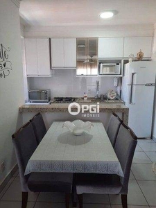 Apartamento com 2 dormitórios para alugar, 50 m² por R$ 1.568,76/mês - Campos Elíseos - Ri