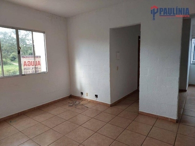 Apartamento com 2 dormitórios para alugar, 50 m² por R$ 930/mês - Jardim Planalto - Paulín