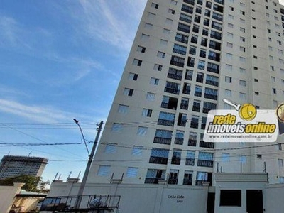 Apartamento com 2 dormitórios para alugar, 57 m² por R$ 1.817,34/mês - Jardim do Lago - Ub