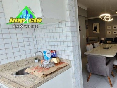 Apartamento com 3 dormitórios à venda, 110 m² por R$ 699.000,00 - Vila Guilhermina - Praia