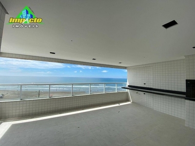 Apartamento com 3 dormitórios à venda, 138 m² por R$ 1.180.000,00 - Caiçara - Praia Grande