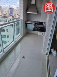 Apartamento com 3 dormitórios à venda, 157 m² por R$ 1.390.000,00 - Embaré - Santos/SP