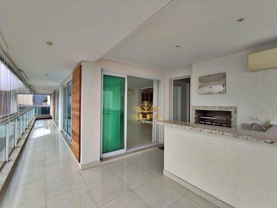 Apartamento com 3 dormitórios à venda, 175 m² por R$ 1.400.000,00 - Pitangueiras - Guarujá