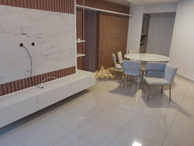 Apartamento com 3 dormitórios para alugar, 119 m² por R$ 3.500/mês - Jardim Botânico - Rib