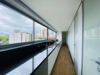Apartamento com 4 dormitórios para alugar, 311 m² por R$ 30.607,25/mês - Lourdes - Belo Ho