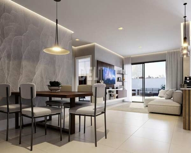 Apartamento com terraço, 199 m², 2 dormitórios (1 suíte) e 2 vagas cobertas no Bairro Pátr
