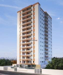 Apartamento em Boqueirão, Praia Grande/SP de 57m² 2 quartos à venda por R$ 381.800,00