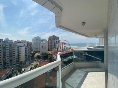 Apartamento em Cidade Ocian, Praia Grande/SP de 52m² 1 quartos à venda por R$ 254.000,00