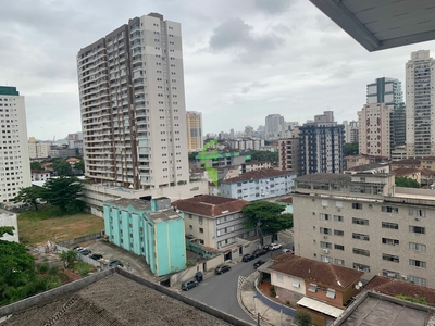 Apartamento em Encruzilhada, Santos/SP de 59m² 1 quartos à venda por R$ 347.000,00