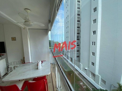 Apartamento em Gonzaga, Santos/SP de 110m² 2 quartos à venda por R$ 498.000,00