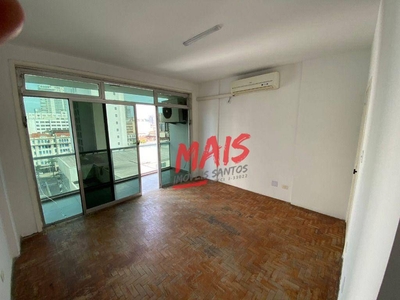 Apartamento em Gonzaga, Santos/SP de 81m² 2 quartos à venda por R$ 444.000,00