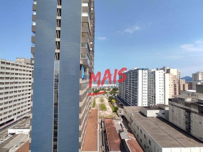 Apartamento em Gonzaga, Santos/SP de 92m² 2 quartos para locação R$ 3.200,00/mes