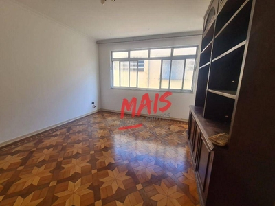Apartamento em Ponta da Praia, Santos/SP de 112m² 3 quartos à venda por R$ 419.000,00