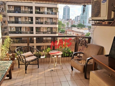 Apartamento em Ponta da Praia, Santos/SP de 197m² 3 quartos à venda por R$ 794.000,00