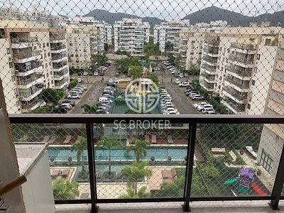 Apartamento em Recreio dos Bandeirantes, Rio de Janeiro/RJ de 120m² 3 quartos à venda por R$ 894.000,00