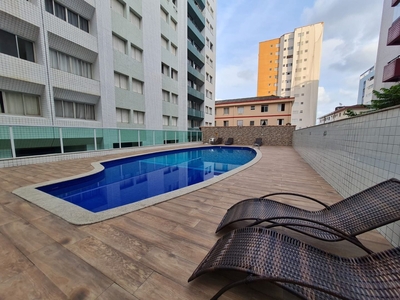 Apartamento em Vila Guilhermina, Praia Grande/SP de 80m² 2 quartos à venda por R$ 294.000,00