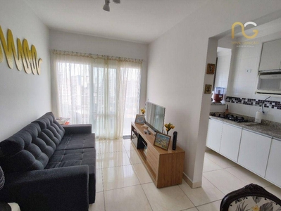 Apartamento em Vila Mirim, Praia Grande/SP de 50m² 2 quartos à venda por R$ 309.000,00