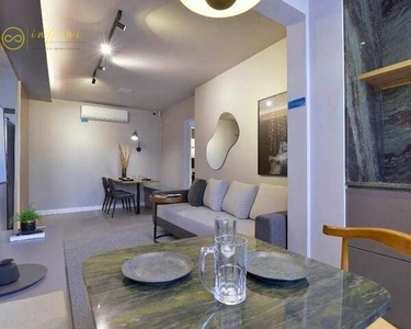 Apartamento Lançamento com 2 dormitórios, sendo 1 suíte à venda, 69 m² por R$ 572.000 - Co