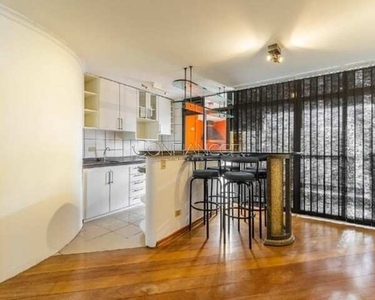 Apartamento mobiliado à venda no edifício Studio Paris no Batel em Curitiba/PR