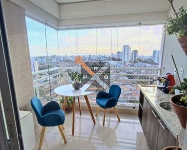 Apartamento novo à venda na Mooca com 69 m², 3 quartos, 1 suíte, varanda gourmet e 2 vaga