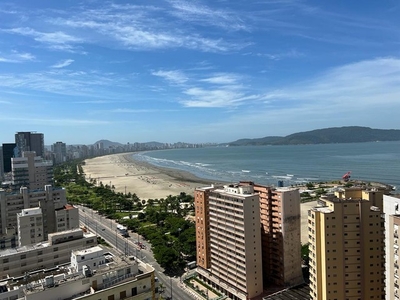 Apartamento para aluguel tem 101 metros quadrados com 2 quartos em José Menino - Santos -