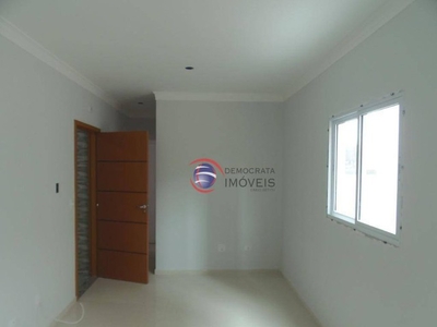 Apartamento sem condomínio com 2 dormitórios à venda, 63 m² por R$ 359.000 - Campestre - S