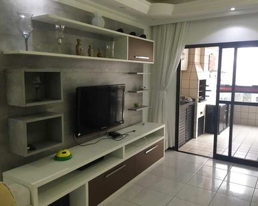 Apartamento tres dormitorios,sendo dois suítes em Tupi - Praia Grande - SP