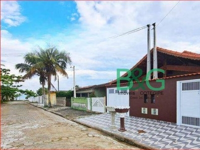 Casa com 2 dormitórios à venda, 135 m² por R$ 362.000 - Balneário Itaoca - Mongaguá/SP