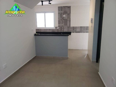 Casa com 2 dormitórios à venda, 52 m² por R$ 260.000 - Caiçara - Praia Grande/SP
