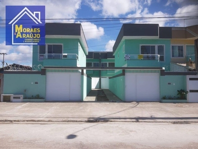 Casa com 2 dormitórios à venda, 86 m² por R$ 270.000,00 - Extensão Serramar - Rio das Ostr