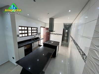 Casa com 3 dormitórios à venda, 133 m² por R$ 759.000,00 - Aviação - Praia Grande/SP