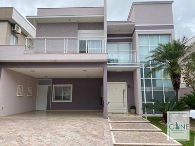 Casa com 3 dormitórios à venda, 260 m² por R$ 1.390.000,04 - Condomínio Mont Blanc - Soroc