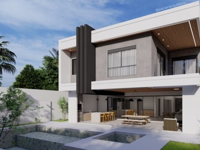 Casa com 5 dormitórios à venda, 430 m² por R$ 4.100.000,00 - Condomínio Residencial Alphav