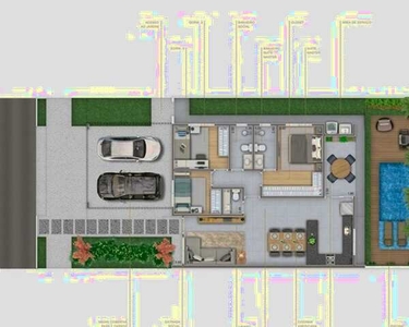 Casa de condomínio para venda com 119 metros quadrados com 3 quartos em Santa Rosa - Pirac