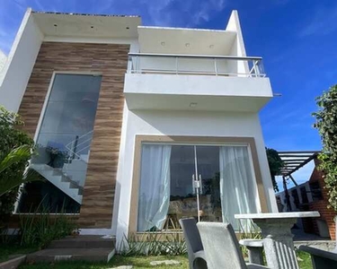 Casa duplex 3/4 com vista mar a 300 m da praia de Porto de Pedras