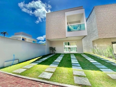 CASA EM CONDOMÍNIO NO EUSÉBIO! AREA DE 105m2 COM EXCELENTE ESPAÇO!