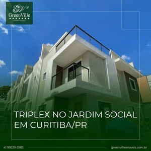 Casa em Jardim Social, Curitiba/PR de 203m² 3 quartos à venda por R$ 1.049.000,00