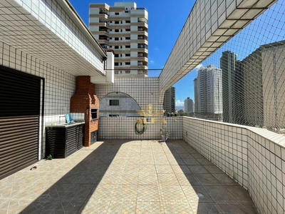 Cobertura em Vila Alzira, Guarujá/SP de 100m² 3 quartos à venda por R$ 584.000,00