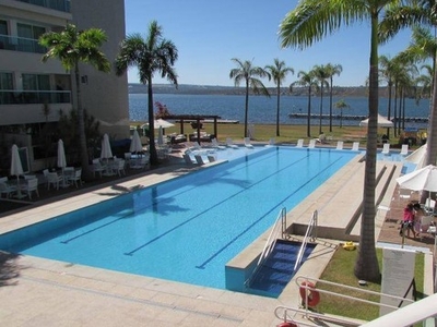Flat com 1 dormitório para alugar, 62 m² por R$ 6.583,22/mês - Asa Sul - Brasília/DF